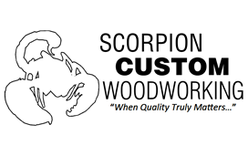 Scorpion Custom Woodworking Logo