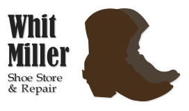 Whit Miller Shoe Store & Repair Logo